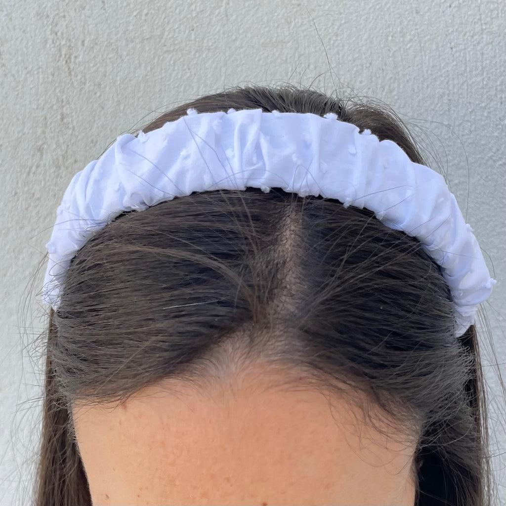 Diadema Plumeti Blanco