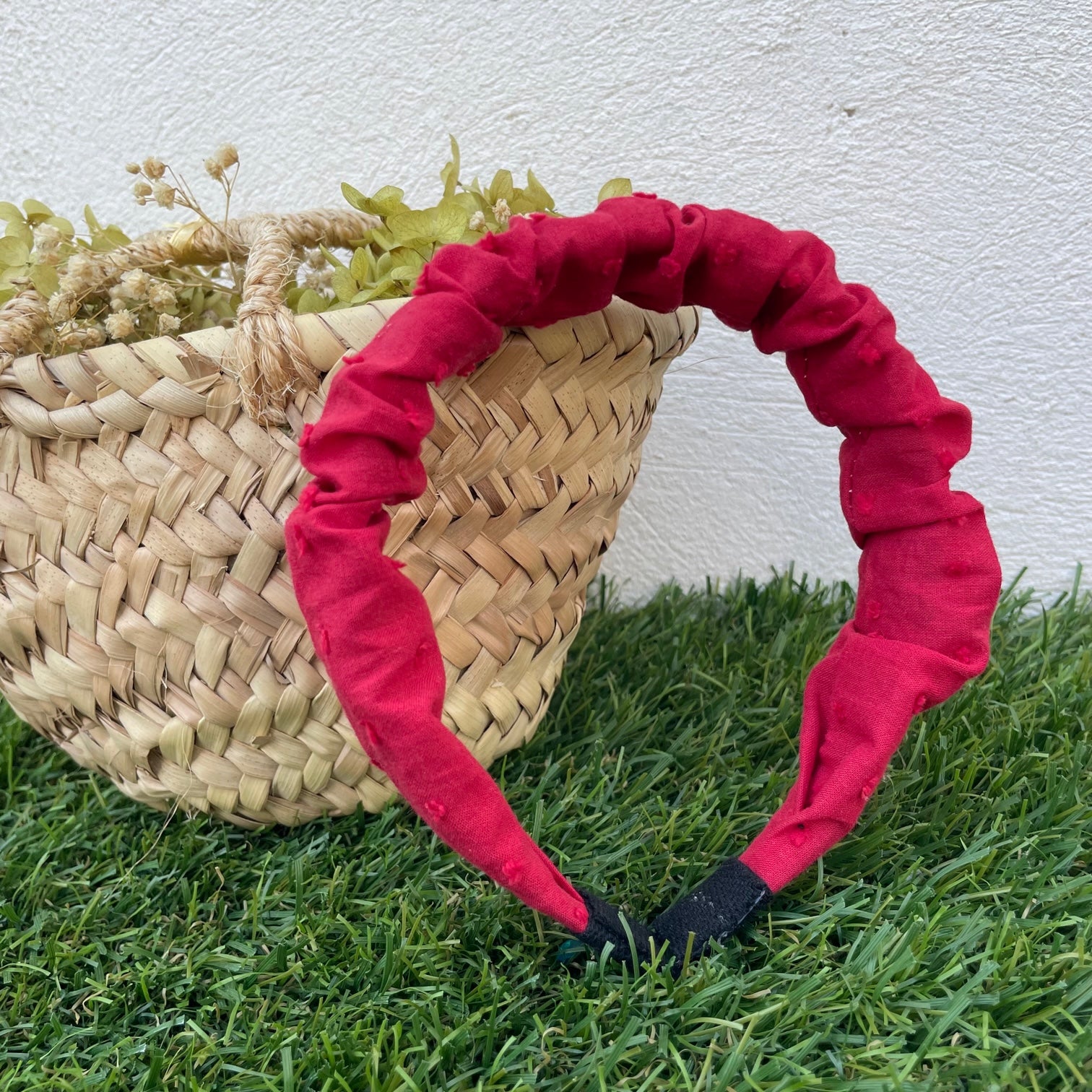 Diadema Plumeti Rojo