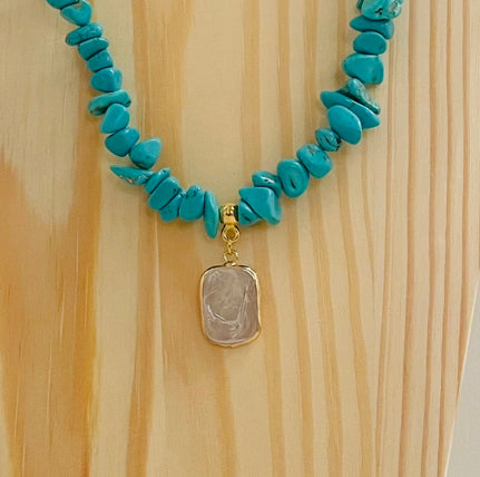 Collar Isabel Turquesa